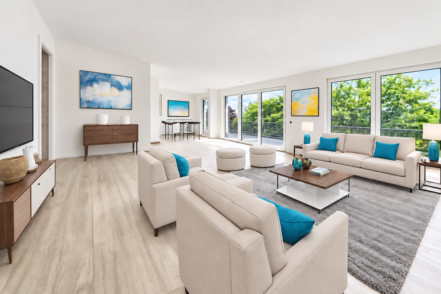 Blick in eine exklusive Neubauwohnung in Essen-Werden