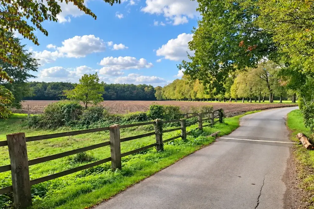 Typische Landschaft in Ratingen-Breitscheid