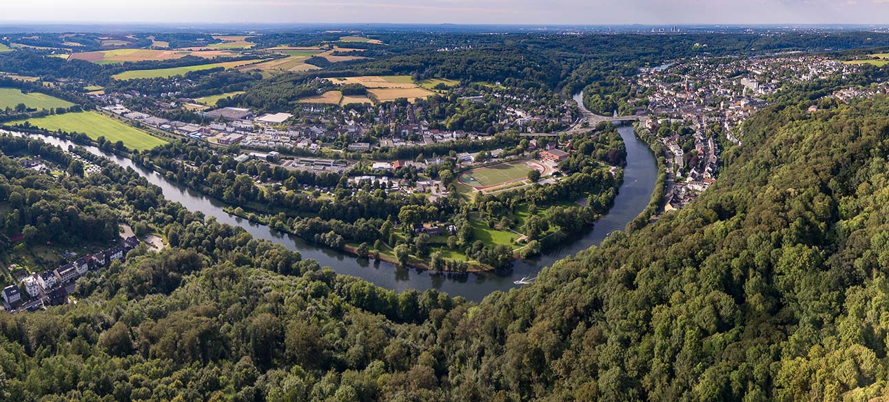Essen Werden Luftbild