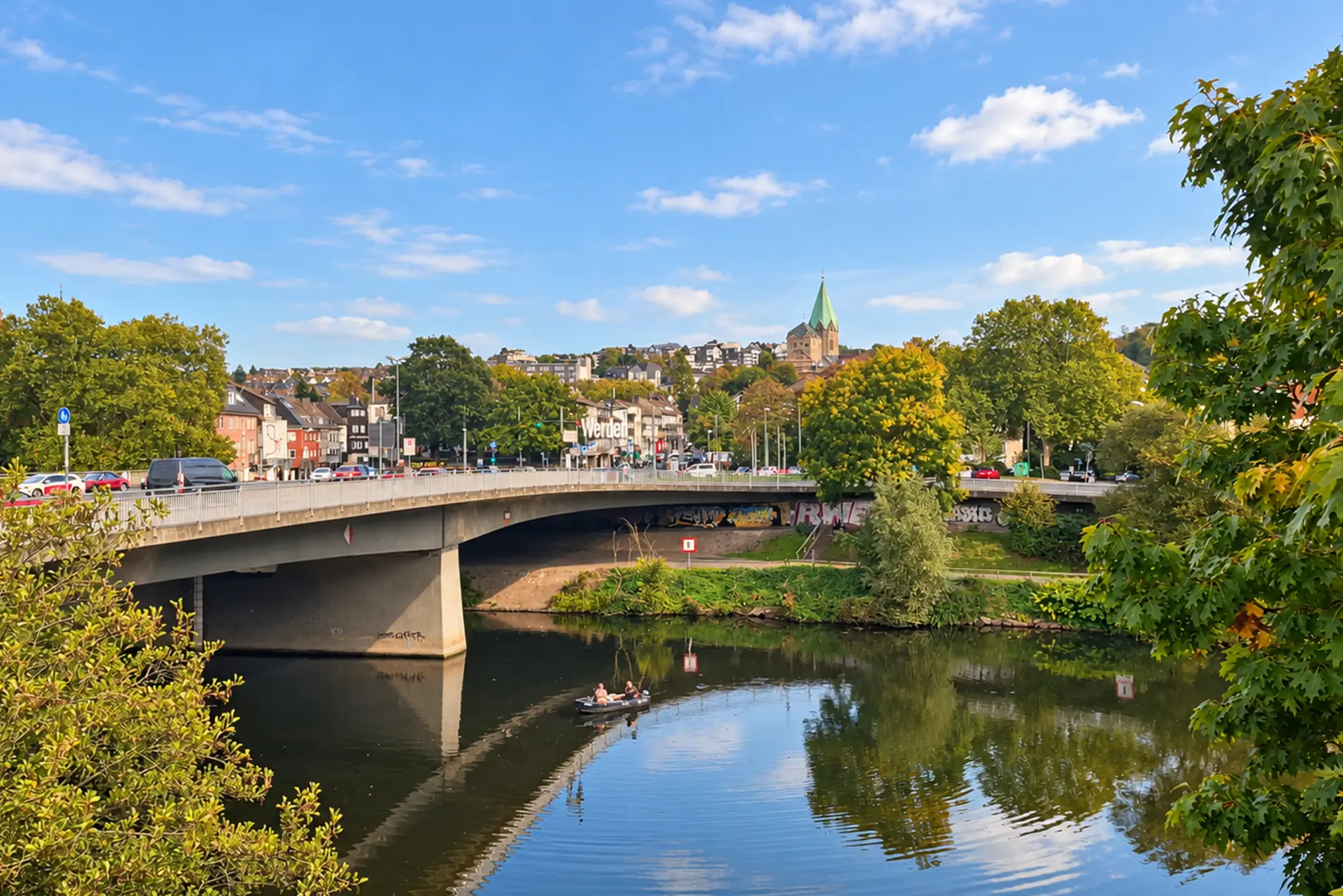 Essen Werden Panorama