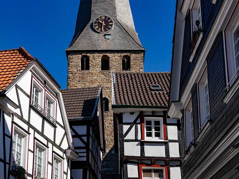 Hattingen Kirche und Altstadt