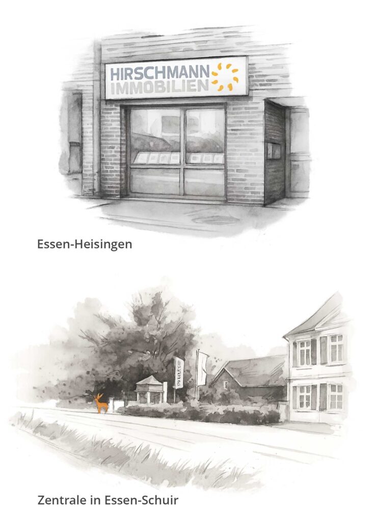 Unsere Filialen in Essen-Heisingen und Essen-Schuir